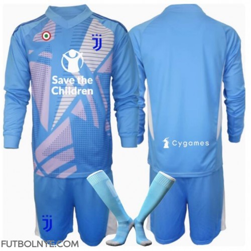 Camiseta Juventus Portero Tercera Equipación para niños 2024-25 manga larga (+ pantalones cortos)